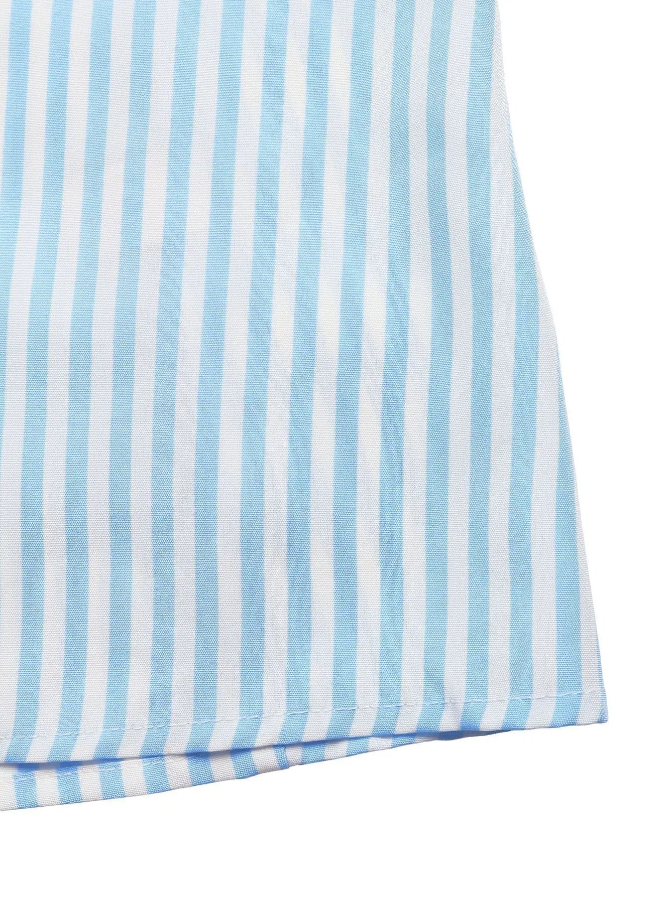 Striped Halter Neck Maxi Dress - Street’s Boutique