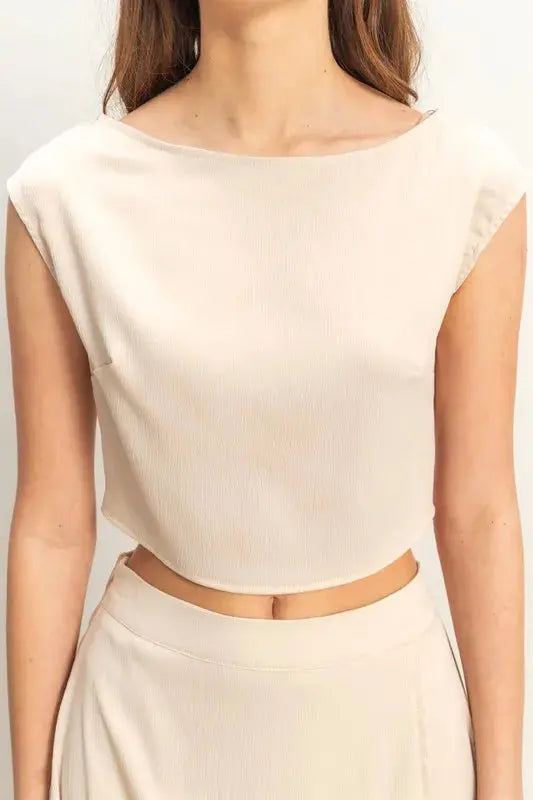 HYFVE Sleeveless Top and Maxi Skirt Set - Street’s Boutique