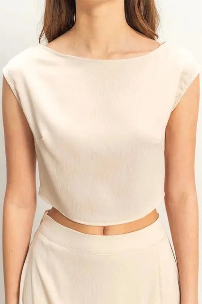 HYFVE Sleeveless Top and Maxi Skirt Set - Street’s Boutique